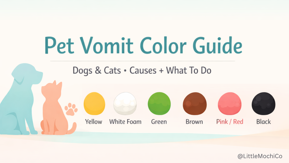 Pet Vomit Color Guide