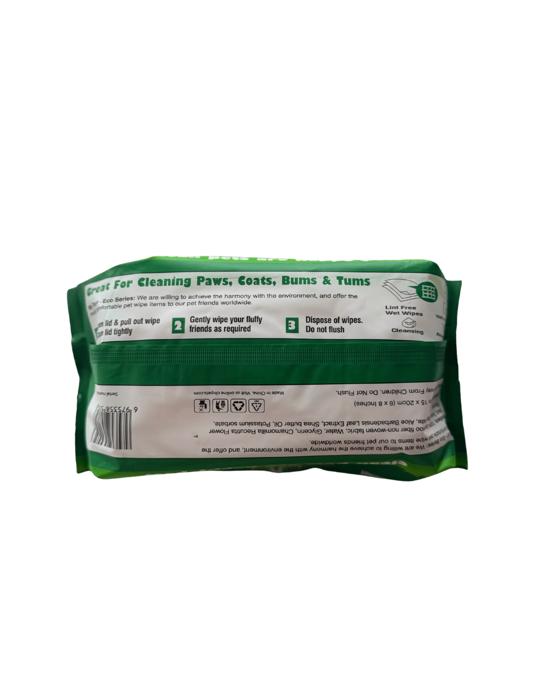 My Turf Pet Wipes – Wipes for Dogs & Cats | Alcohol - Free | Bio - Degradable - Little Mochi Co. (UEN 53505622B)