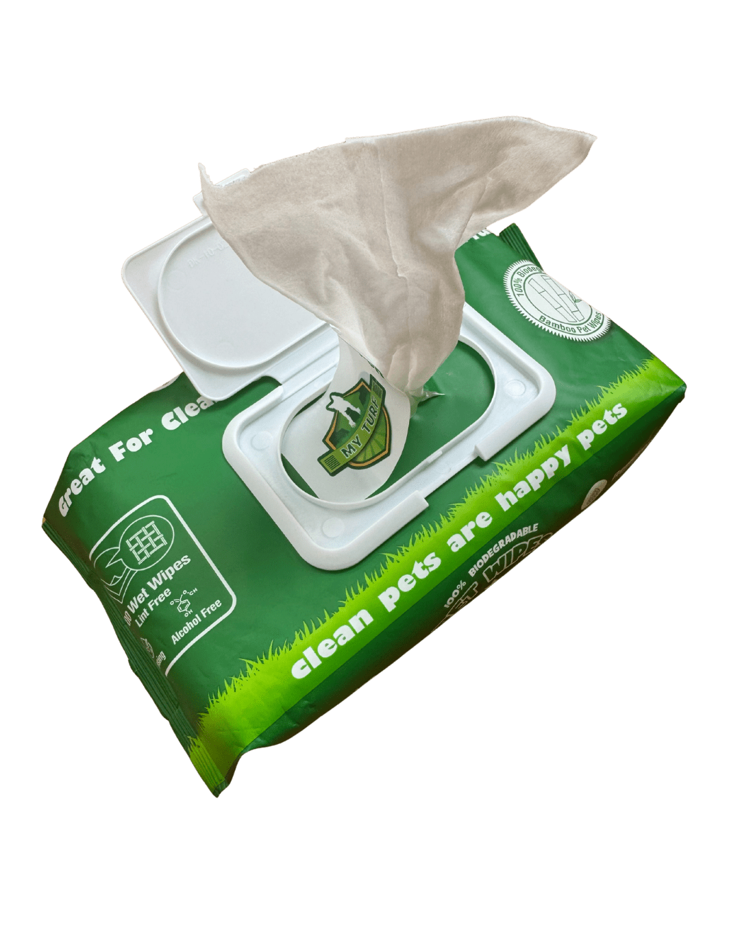 My Turf Pet Wipes – Wipes for Dogs & Cats | Alcohol - Free | Bio - Degradable - Little Mochi Co. (UEN 53505622B)