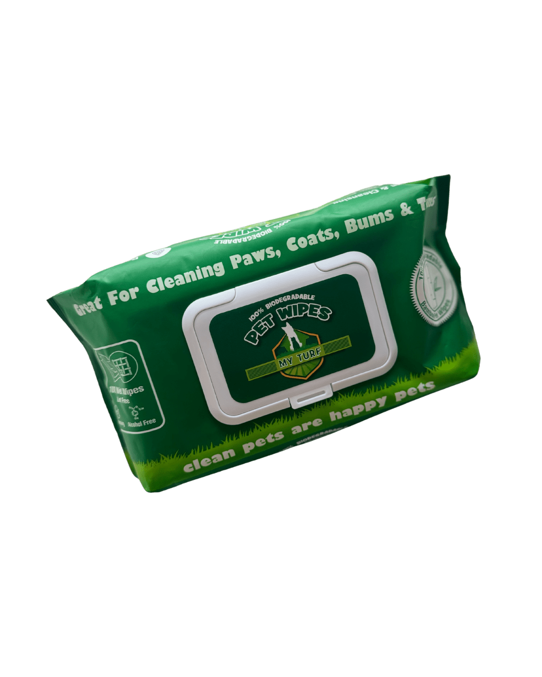 My Turf Pet Wipes – Wipes for Dogs & Cats | Alcohol - Free | Bio - Degradable - Little Mochi Co. (UEN 53505622B)
