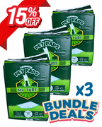 My Turf - Premium Ultra Absorbent Training Pee Pads Small/Medium Size (100/50pcs)