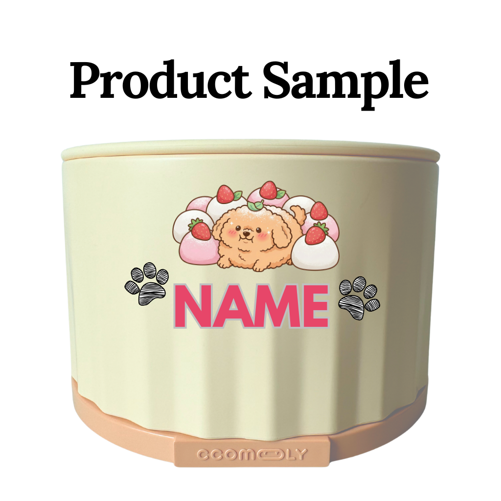 Picky Furry Bowl Personalisation Add-On (Name, Icons & Doodle Art)