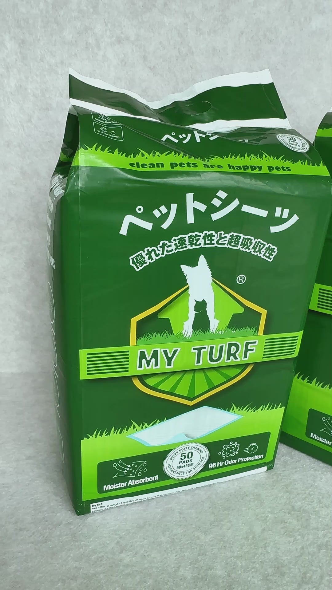 My Turf - Premium Ultra Absorbent Training Pee Pads Small/Medium Size (100/50pcs)