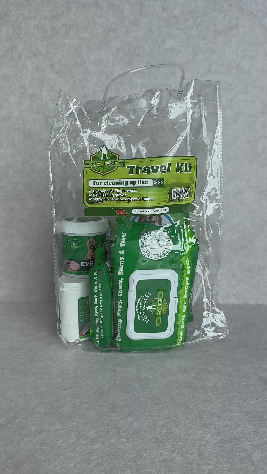 My Turf - Clean & Wipe Essential Bundle for Eyes, Ears, Teeth, Paws & Body